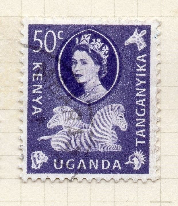 Tanganyika 1954 Early Issue Fine Used 50c. 292086