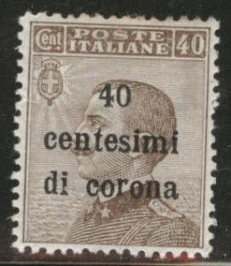 Austria Italian occupation Scott N70 MH* 