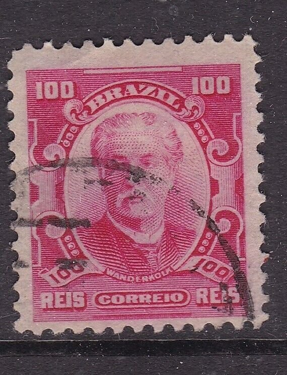 Brazil 1906 Wandenkolk 100r fine used SG 264 VG