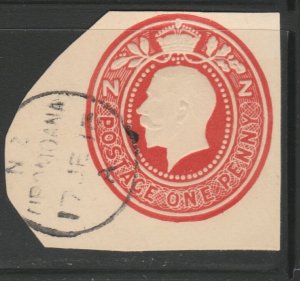 NEW ZEALAND Postal Stationery Cut Out A17P19F21367-