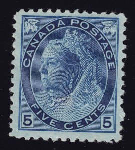 Canada Scott 79 Mint NG 1899  5c Blue Lot AB6010 bhmstamps