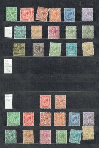 GREAT BRITAIN -  MIXED COLLNS 1911-1951 Mint sets and ranges on - 38177
