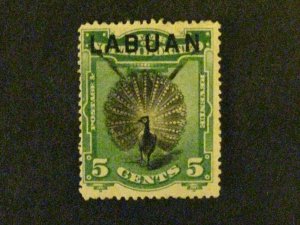 Labuan #52 unused  c203 461