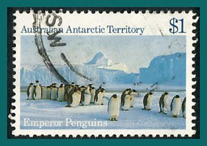 AAT 1985 Scenes, Penguins, used #L74,SG77