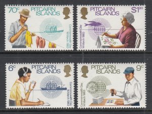 Pitcairn Islands 221-224 MNH VF