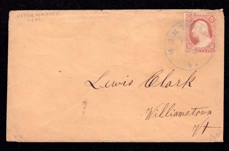 #11 on Cover- Deep Color- Blue Cancel - 4 Margins -  L@@K!