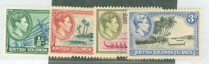 Solomon Islands (British Solomon Islands) #67/69/71-2 Unused Single