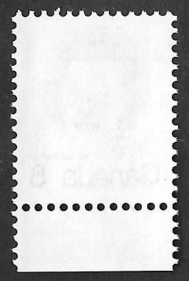 Canada #593B 8 cent Queen Elizabeth 2 mint OG NH XF