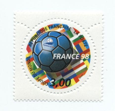 France-Scott's # 2628 1998 World Cup Soccer - M NH