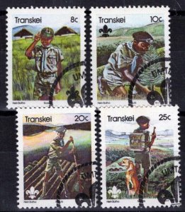 ZAYIX South Africa Transkei 93-96 CTO Boy Scouts Salute Rafting 092022S118M