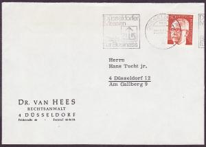 Germany #1032 used on cover