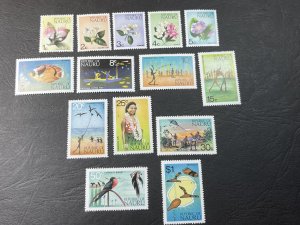 NAURU # 91-104-MINT NEVER/HINGED-----COMPLETE SET------1973(LOTB)