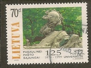 Lithuania   Scott 635   UPU Anniversary  Used