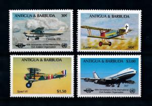 [78805] Antigua & Barbuda 1985 Aviation Aircrafts  MNH