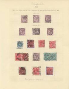 Isle of Wight (School Green/Freshwater Station) Collection of Postmarks (16 ite