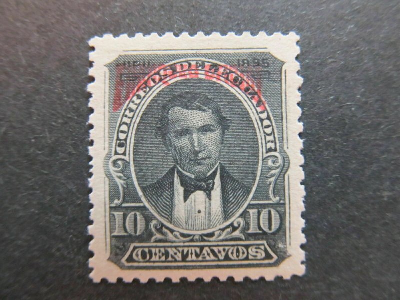 A4P45F16 Ecuador Official Stamp 1895 10cmh*-