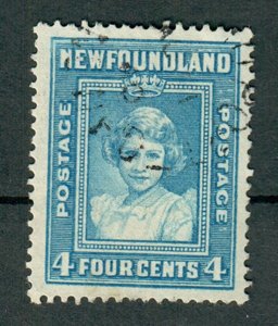 Newfoundland #247 used single - perf 13.5