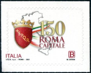 2021 Italy Proclamation of Rome as Capital (Scott 3722) MNH