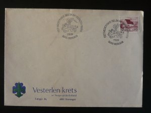 Saint Georges and the dragon scout cover Norway 1981