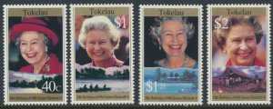 Tokelau Islands  SC# 223-226  MNH QE II Birthday   see details & scans    