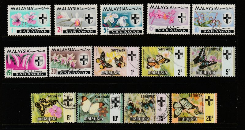 Sarawak x 2 more modern sets M or U