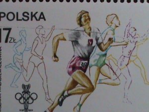 POLAND 1984 23RD OLYMPIC GAMES LOS ANGELES'84 USA MNH S/S SHEET VERY FINE