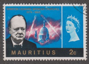 Mauritius 295 Churchill Memorial Issue 1966