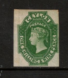 Ceylon #12 (SG #11) Mint Fine+ Part Original Gum Hinged **With Certificate**