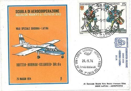 06739 SAN MARINO - Postal History - ENVELOPE: SCHOOL OF AEROCOPOPOPOPOPOPOPERATION-