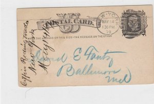 new york 1879  stamps postal card ref 12895