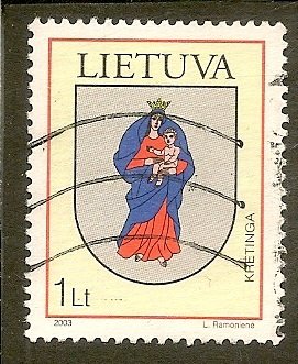 Lithuania   Scott 737  Arms   Used