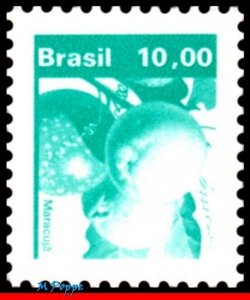 1663 BRAZIL 1982 - ECONOMIC RESOURCES, MARACUJA, FRUITS, PLANTS, RHM 607, MNH