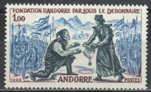 Andorra, French Stamp 157  - Debonnaire giving charter