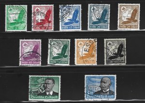 Germany Sc. C46 / C54 Airmails L2 Used