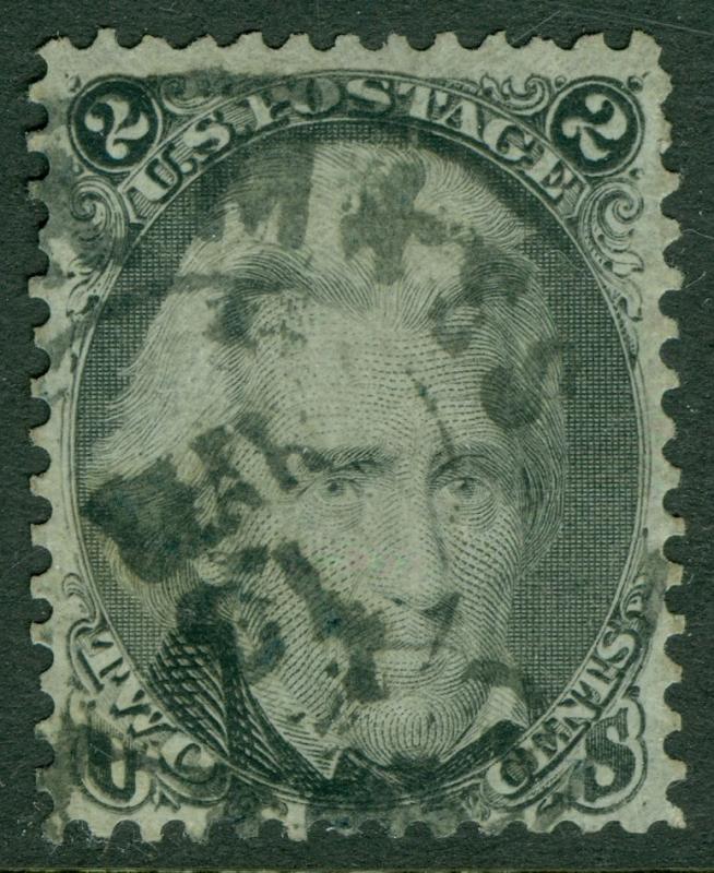 USA : 1863. Scott #73 Extra Fine, Used. cds cancel. Catalog $65.00.