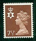 Northern Ireland - #NIMH9 Machin Queen Elizabeth II - MNH