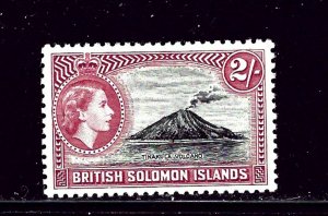 Solomon Is 101 MH 1956 volcano