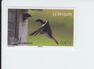 2012 St Pierre Bird - Swallow  (Scott 940) MNH