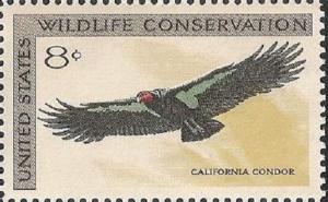 US 1430 Wildlife Conservation California Condor 8c single MNH 1971