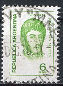 Argentina; 1975: Sc. # 1043: Used Single Stamp