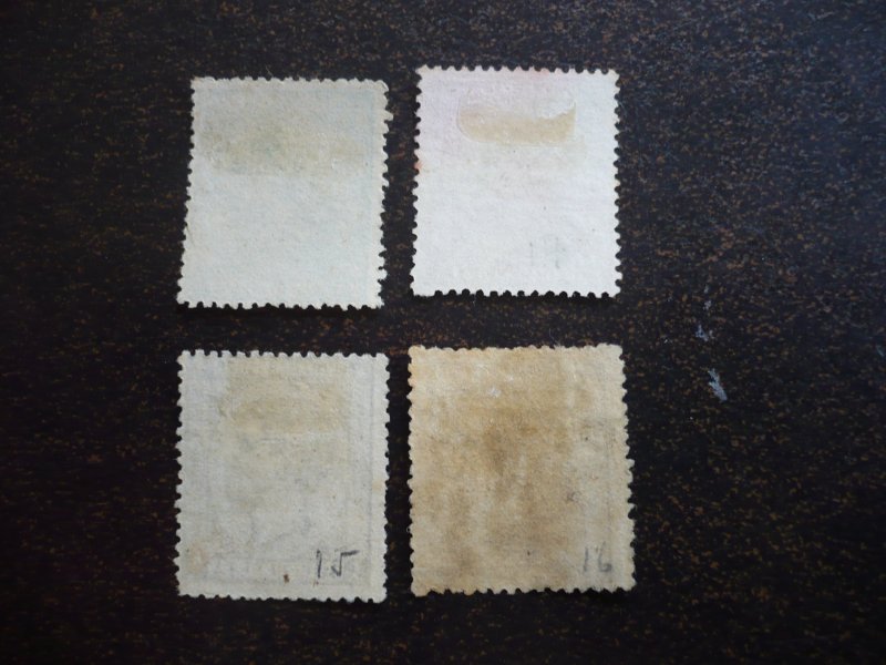 Stamps - Cuba - Scott# 67-70 - Mint Hinged Set of 4 Stamps