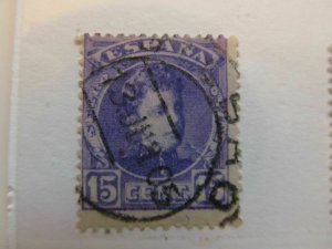 Spain Spain España Spain 1902 King Alfonso XIII 15c fine used stamp A5P1F97-