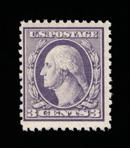 GENUINE SCOTT #529 F-VF MINT OG NH 1918 PURPLE TYPE-III PERF-11 UNWMK  #15608