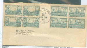 US 789/793 Army & Navy duo 1st day cancels, addressed