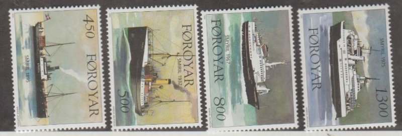 Faroe Islands Scott #352-355 Stamps - Mint NH Set