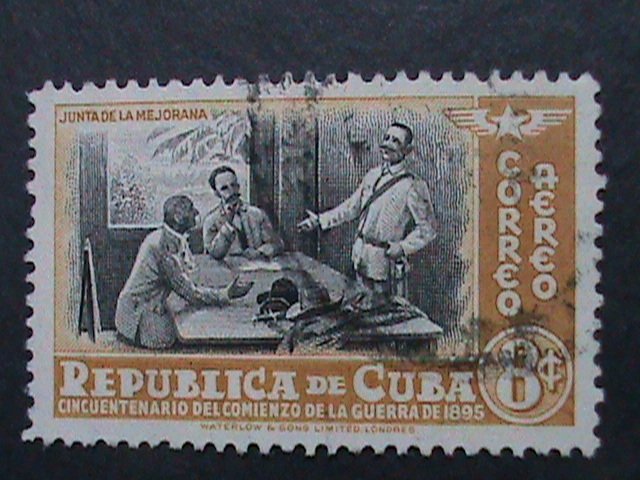 ​CUBA-4 VERY OLD CUBA USED-STAMPS-VF WE SHIP TO WORLD WIDE AND COMBINE