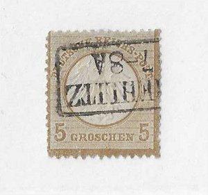 Germany Sc #6 5gr used VF