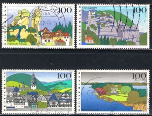 Germany; 1995: Sc. #1800-1803:  Used Cpl. As Issued Set