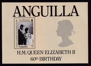 Anguilla 677 Queen Elizabeth II Souvenir Sheet MNH VF