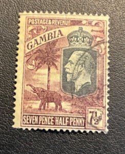 Stamps Gambia Scott #111 used